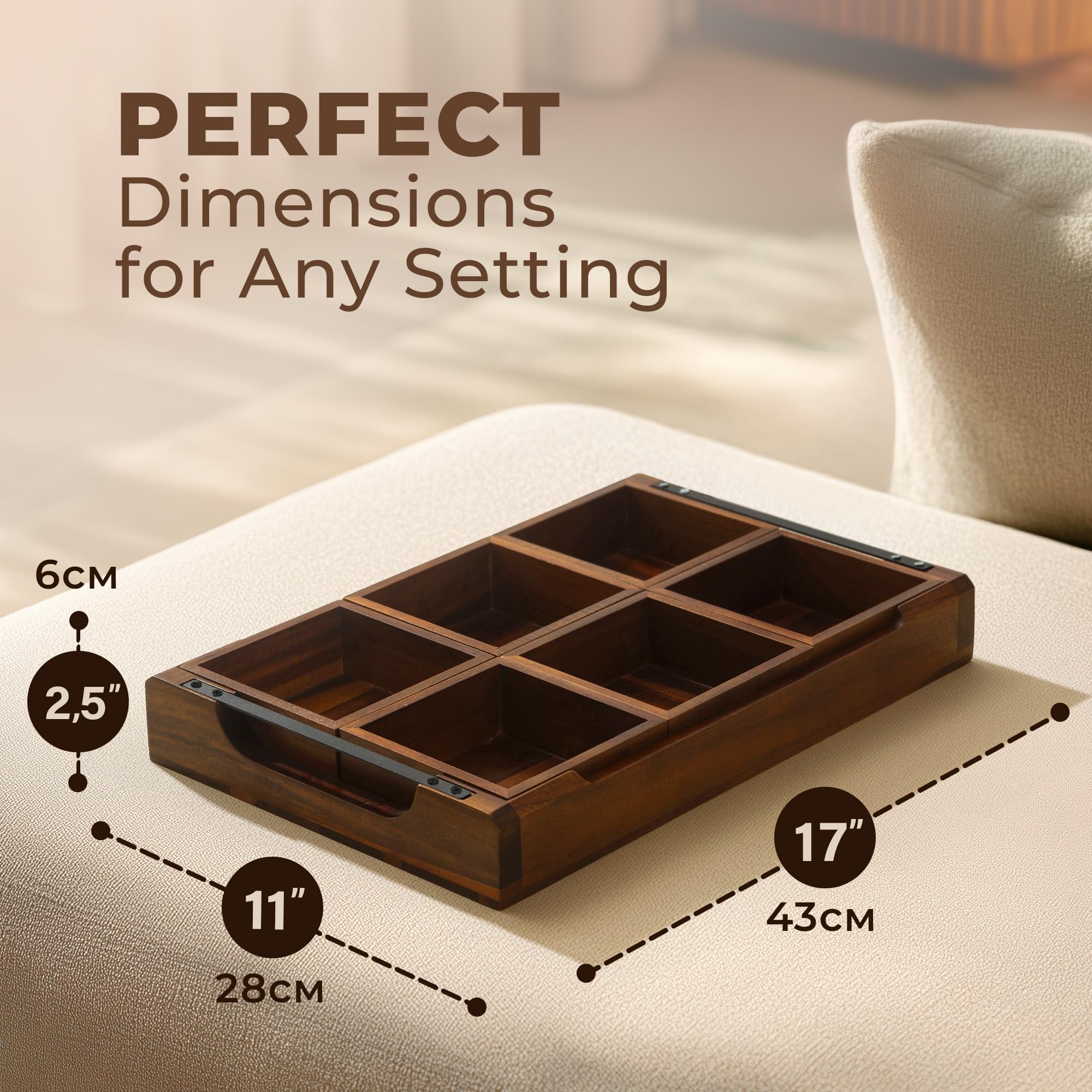 Klavio dessert tray setup for birthdays and dinner parties.