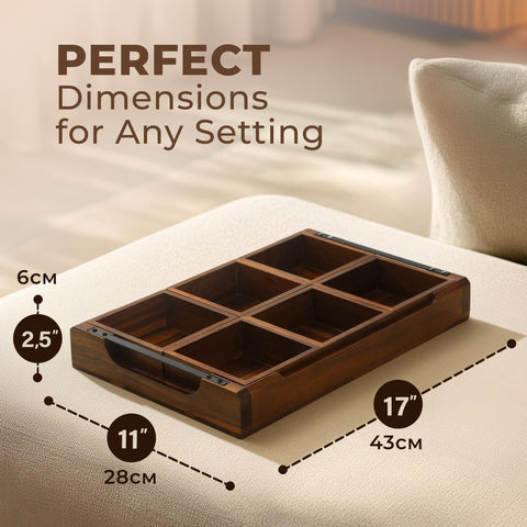 Klavio dessert tray setup for birthdays and dinner parties.
