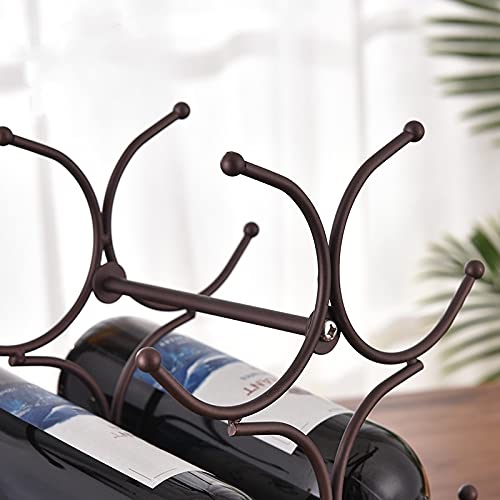 KLGO wine rack in a kitchen or dining area enhances decor while storing bottles.
