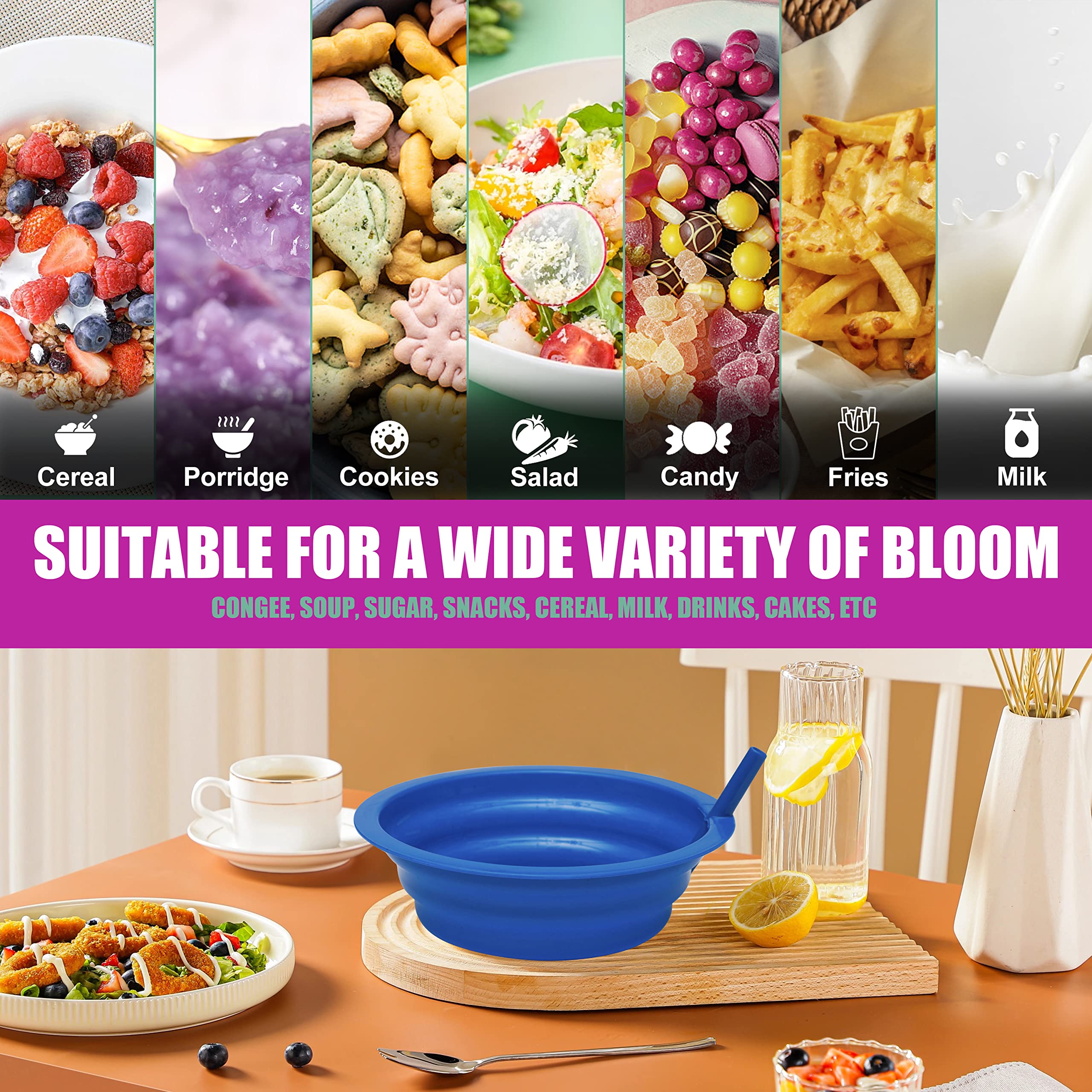 BPA-free Klickpick Home bowls provide safe, durable hydration-friendly lunchware for toddlers