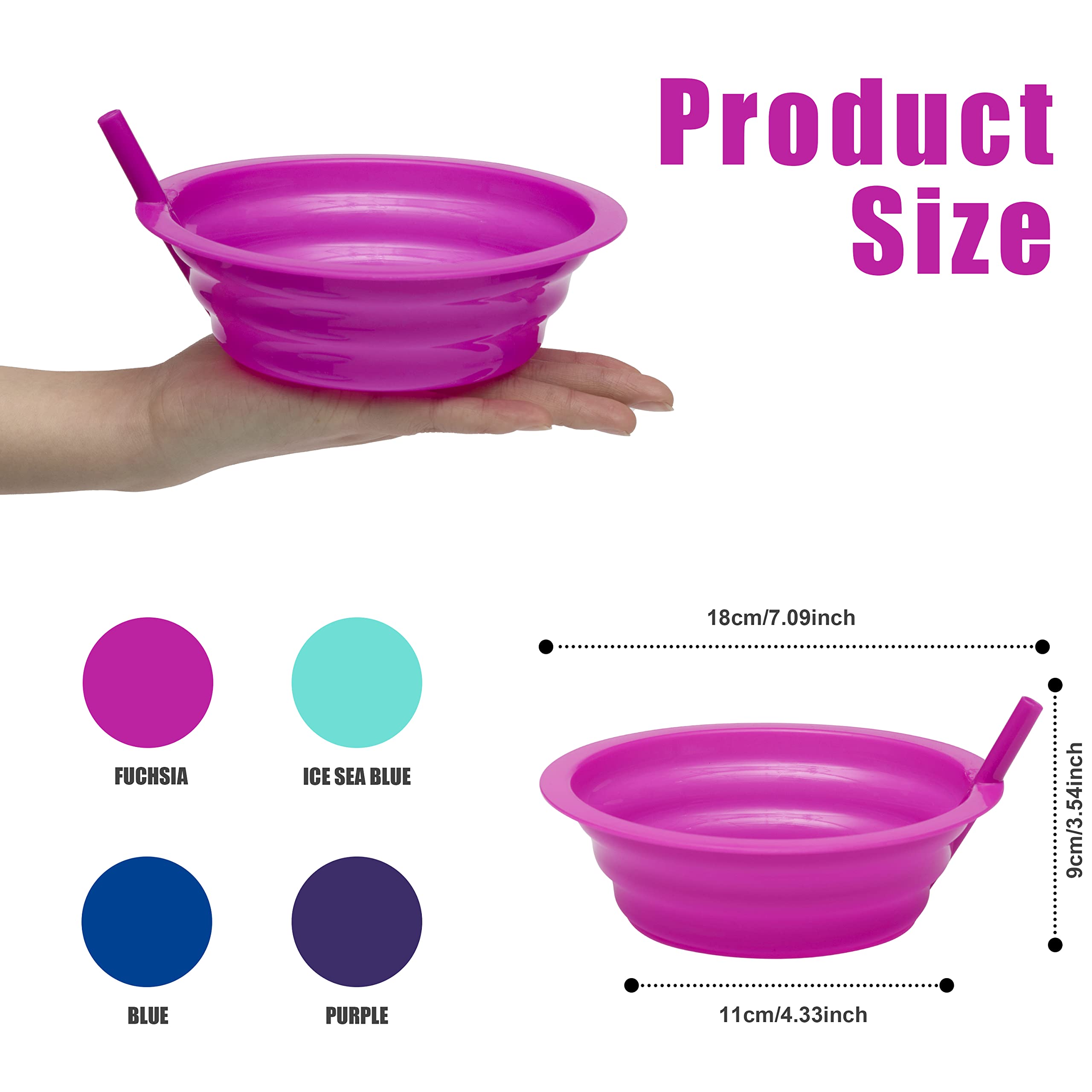 Vibrant Klickpick Home bowls in multiple colors ideal for kids' cereal and soup