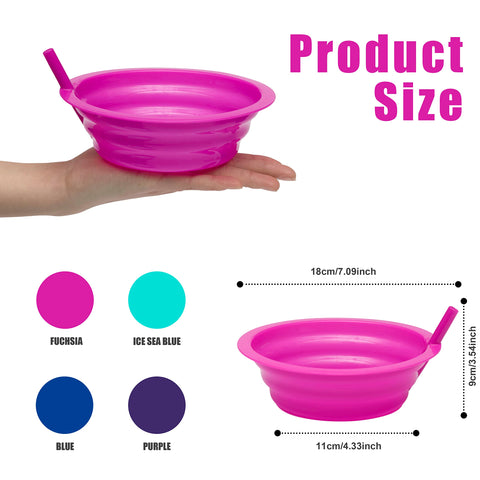 Vibrant Klickpick Home bowls in multiple colors ideal for kids' cereal and soup