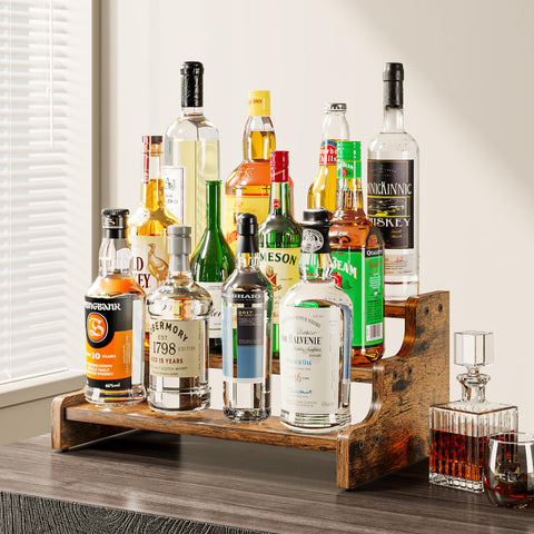 KLM wooden spice rack features sturdy construction for daily kitchen use