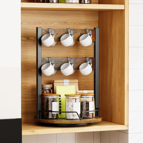 KLM rustic wood with metal frame for durable storage