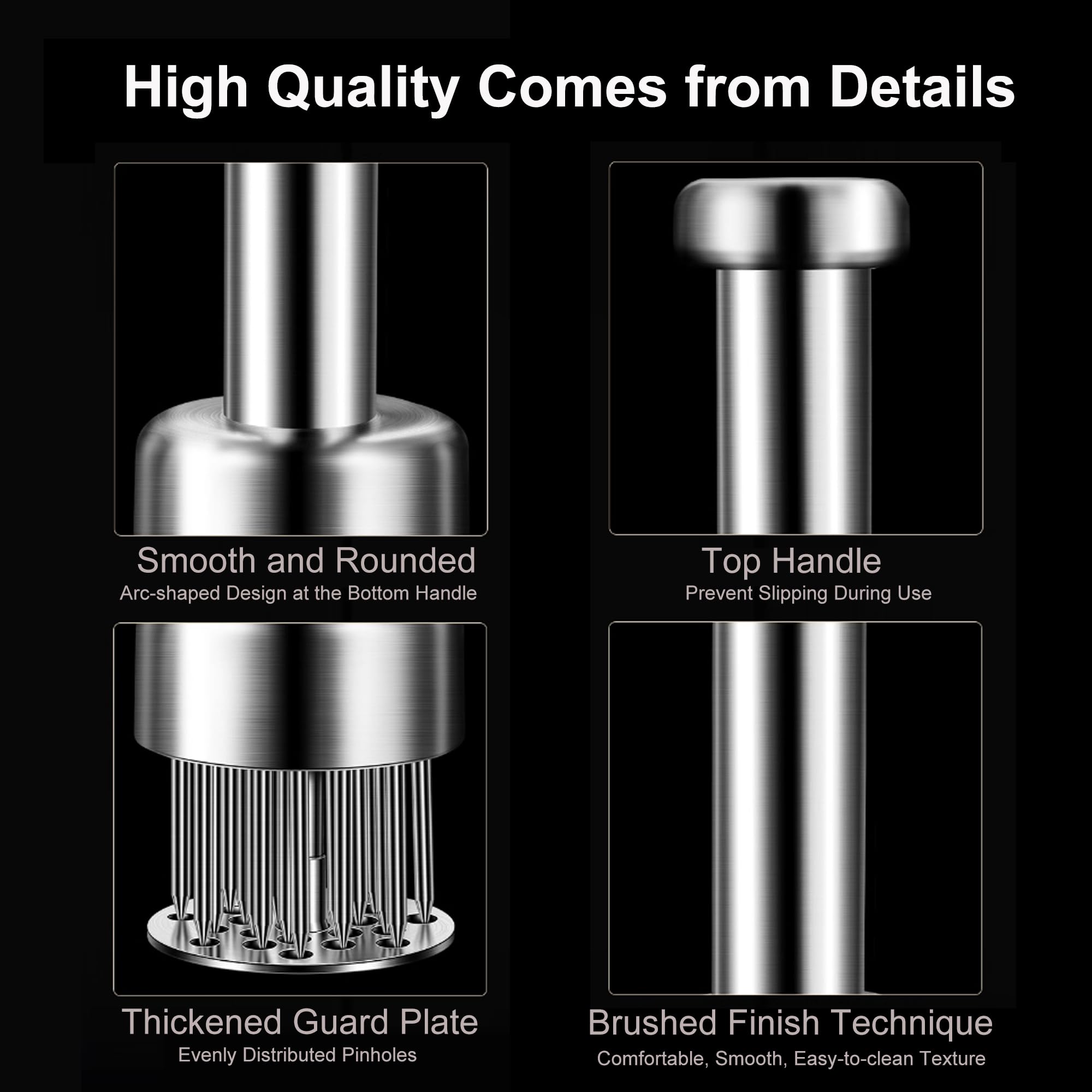 Kloahmo multi-use tenderizer for beef, pork, and chicken grilling