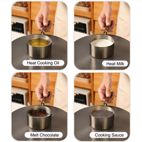 Kloahmo stainless steel body provides durable, easy-to-clean construction.