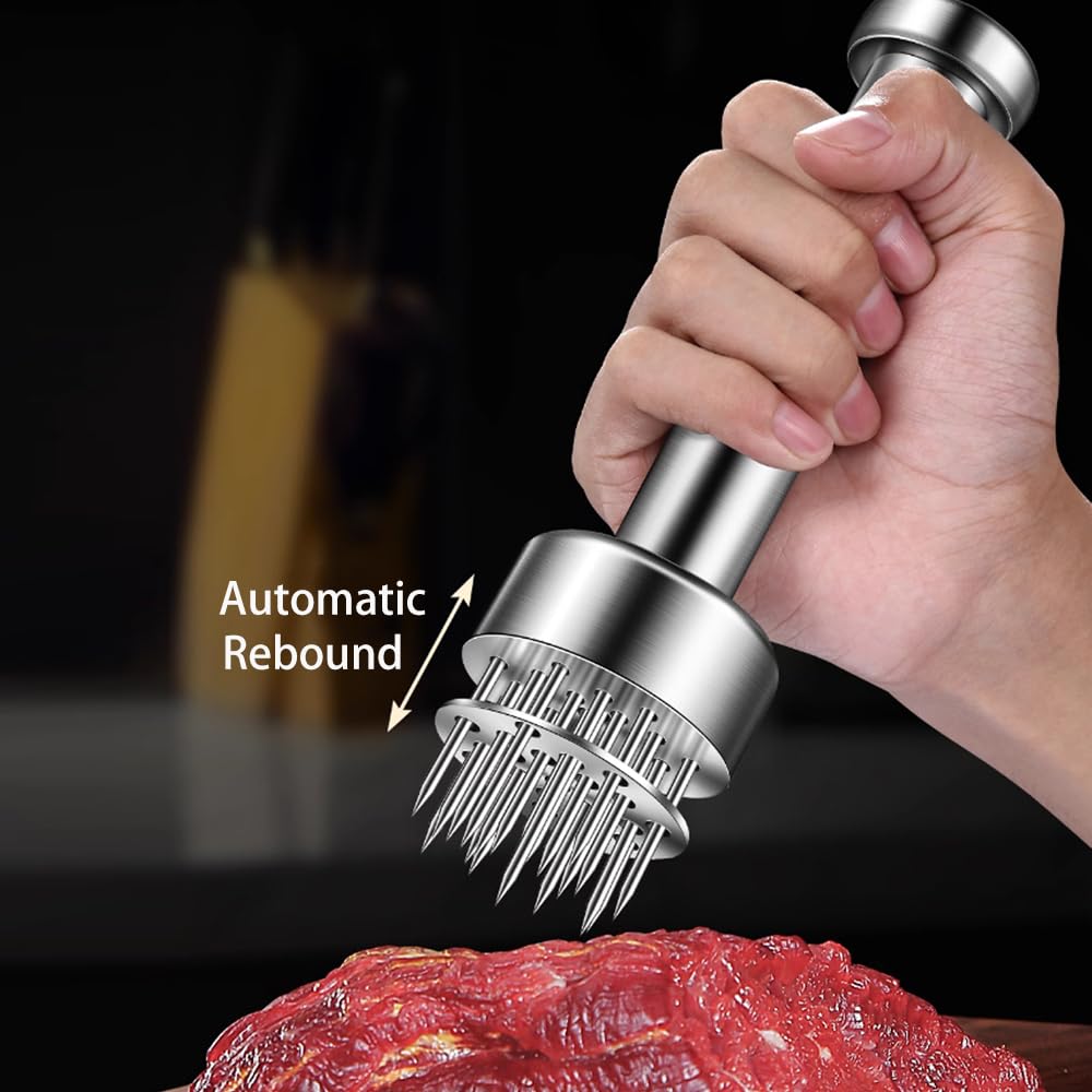 Kloahmo tenderizer in steak prep preserving texture and promoting even flavor