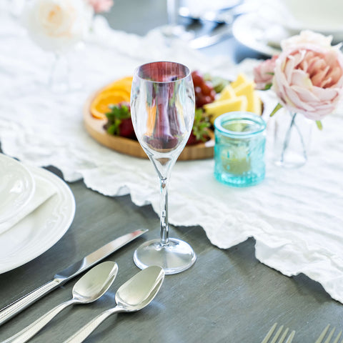 KLOVEO 5 oz glasses offer a crystal-clear look with practical, reusable design