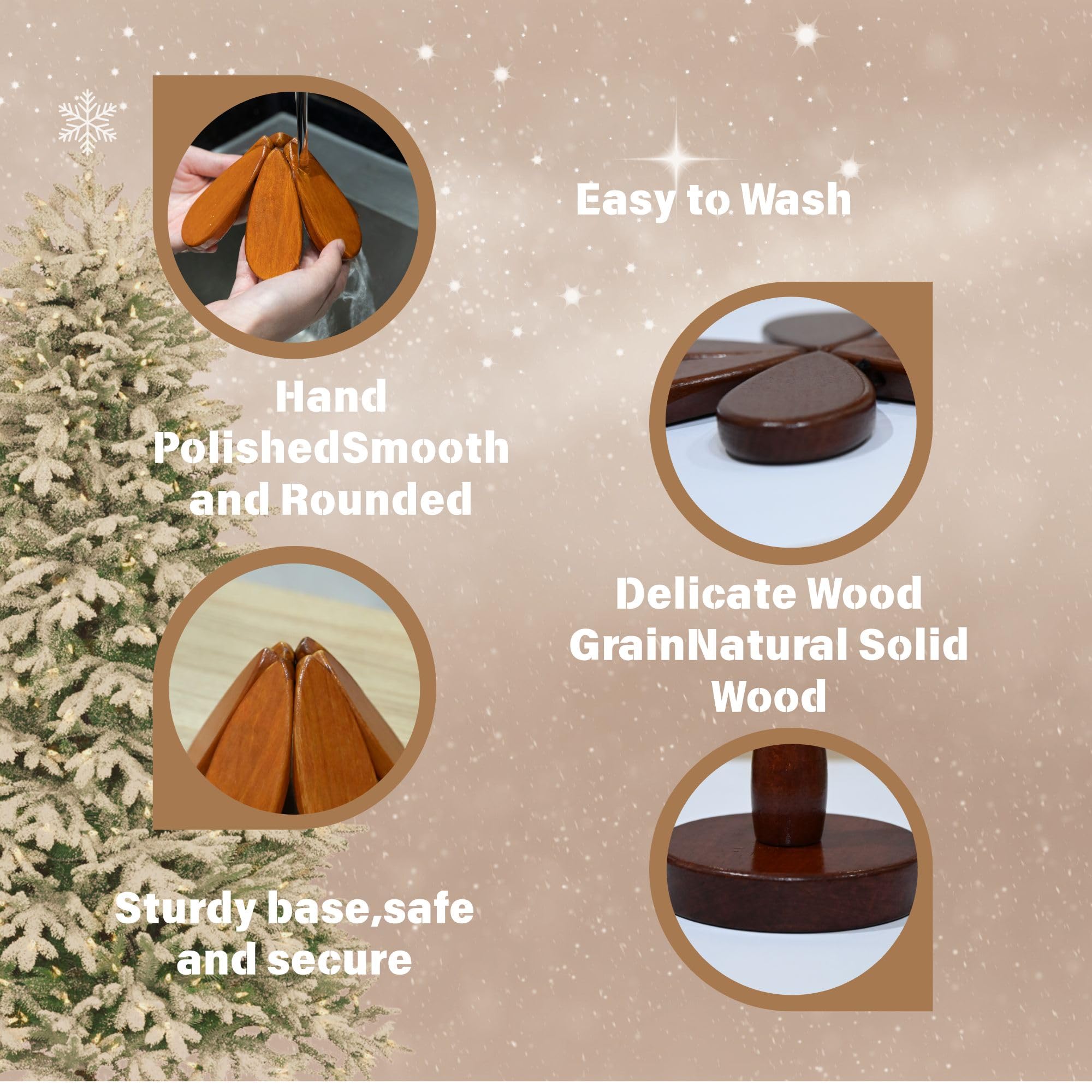 KLROAD trivet includes silicone gloves for secure handling of hot items.