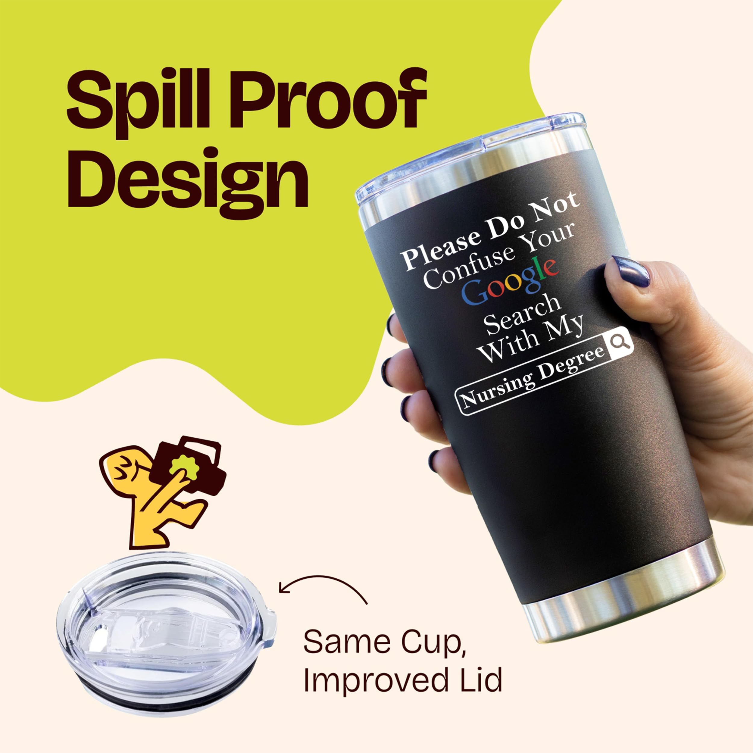 KLUBI BPA-free tumbler safe daily use