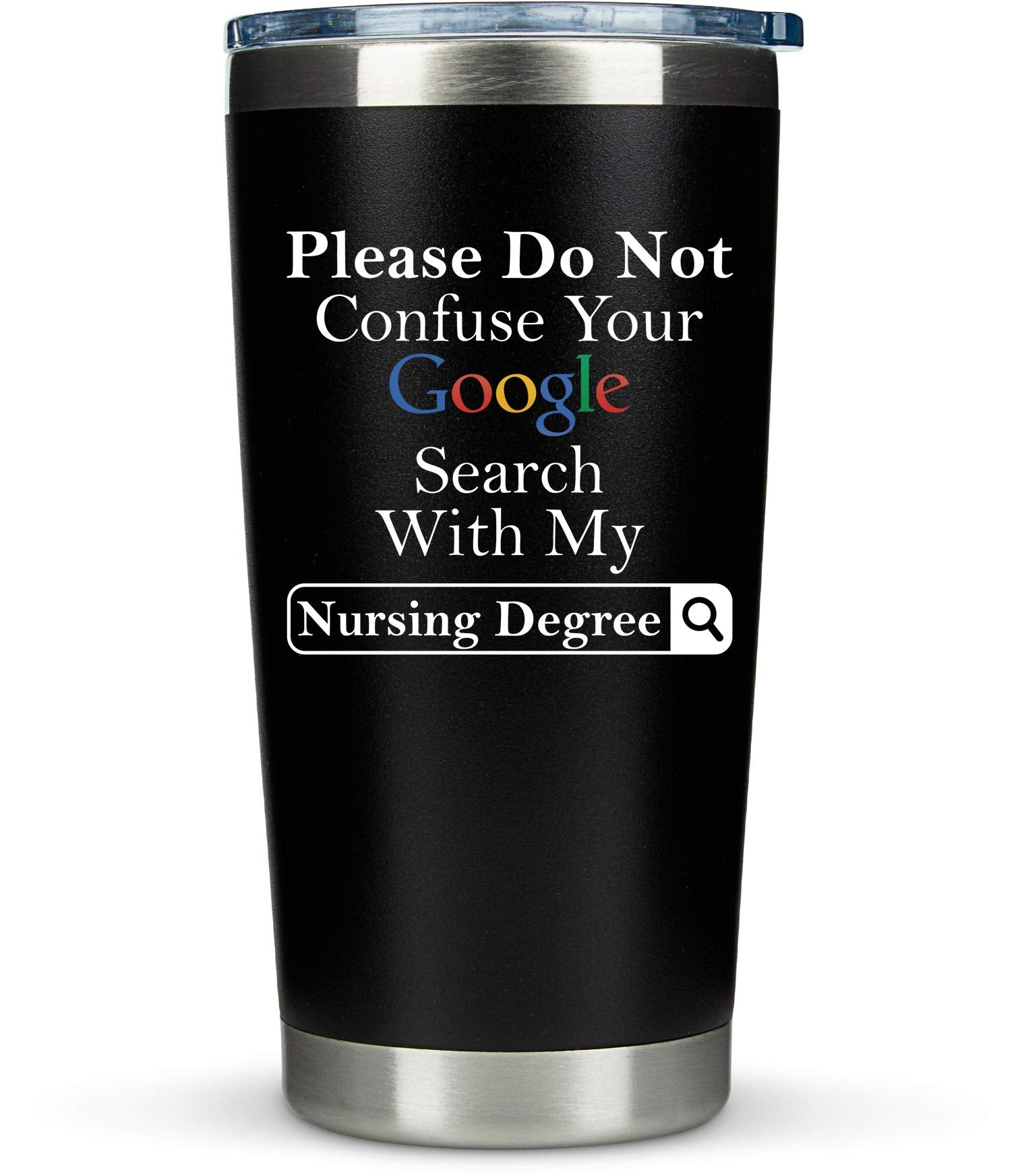KLUBI Nurse Tumbler 20oz with durable stainless steel for all-day hydration