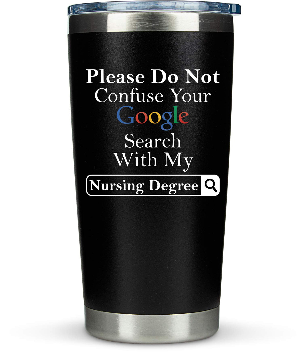 KLUBI Nurse Tumbler 20oz with durable stainless steel for all-day hydration
