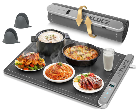 KLUCZ warming mat graphene rapid heat delivers fast warming for buffet stations.