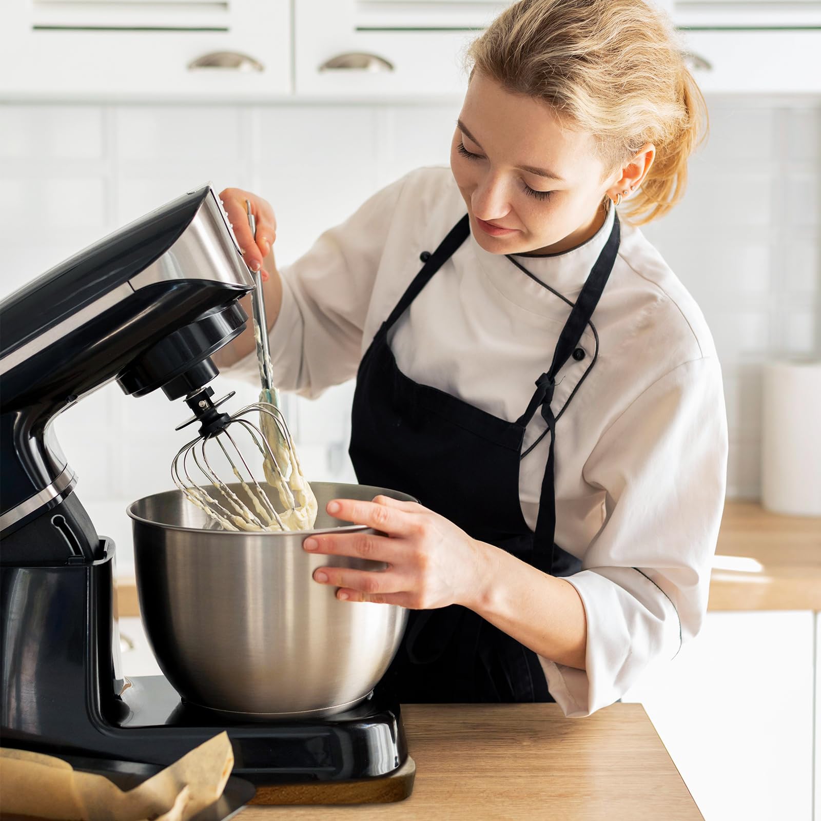 Klxuyuo acacia wood slider mat makes a thoughtful gift for cooks
