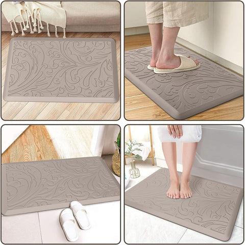 KMAT Kitchen Mat beveled-edge design reduces trip risk while cooking