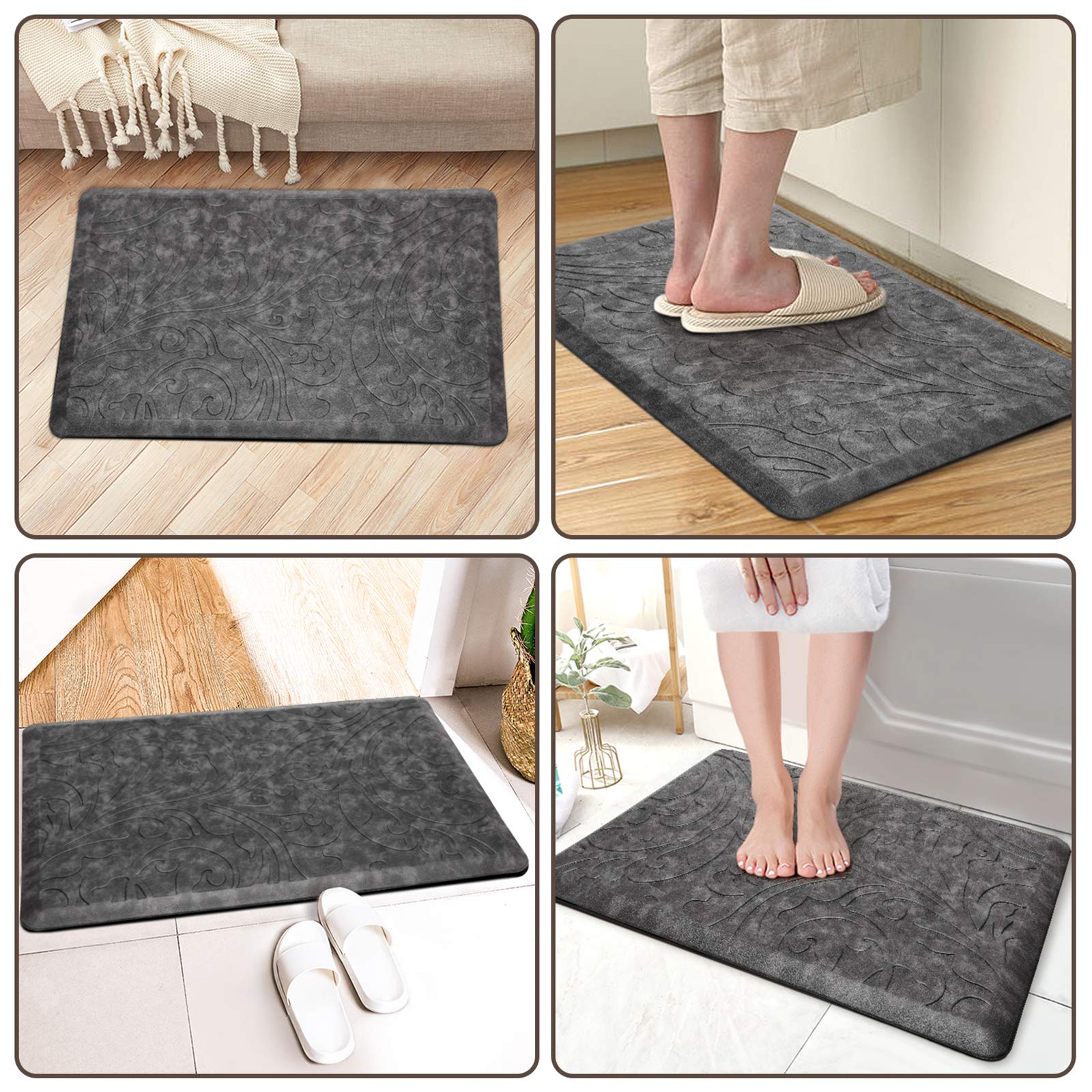 KMAT dense-foam-core delivers long-lasting comfort during cooking.