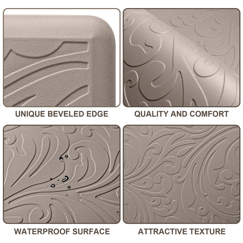 KMAT Kitchen Mat durable-pvc-foam-core withstands heavy daily use