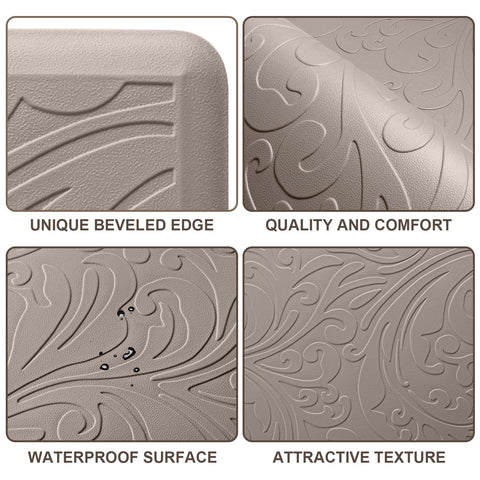 KMAT durable PVC and foam construction for long-lasting comfort.