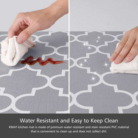 KMAT kitchen mat-soft-cushion-foam delivers plush support for long tasks.