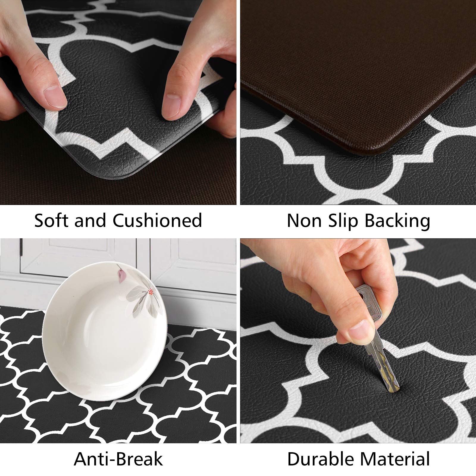 KMAT mat waterproof surface keeps kitchens dry and easy to clean