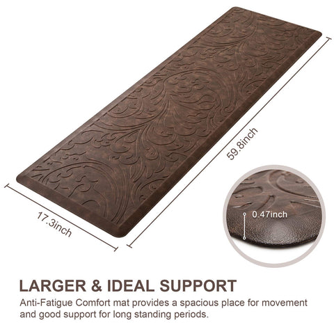 KMAT waterproof top texture shown for easy cleanup after spills
