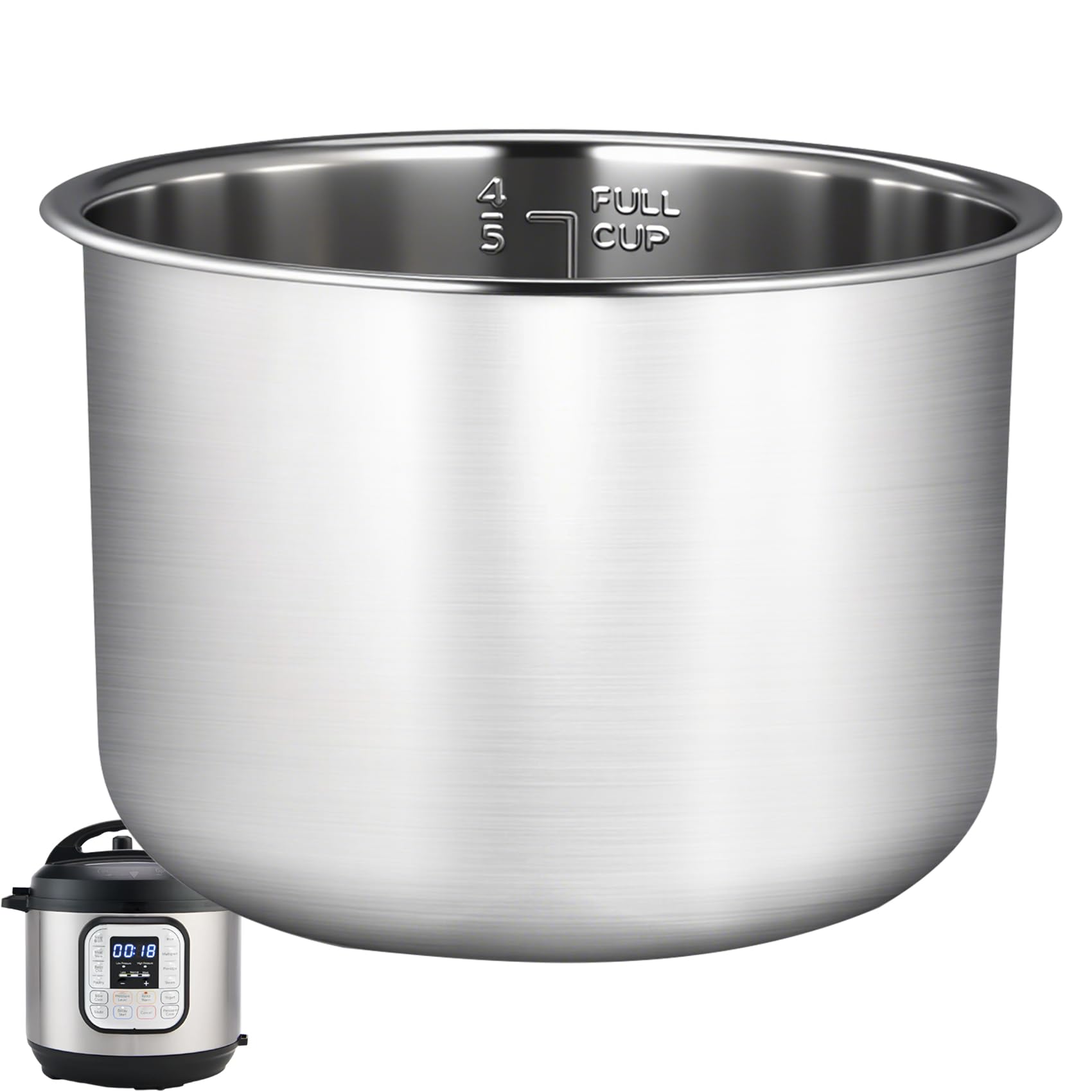 KMHGD 6qt inner pot compatible with select Instant Pot models for replacement