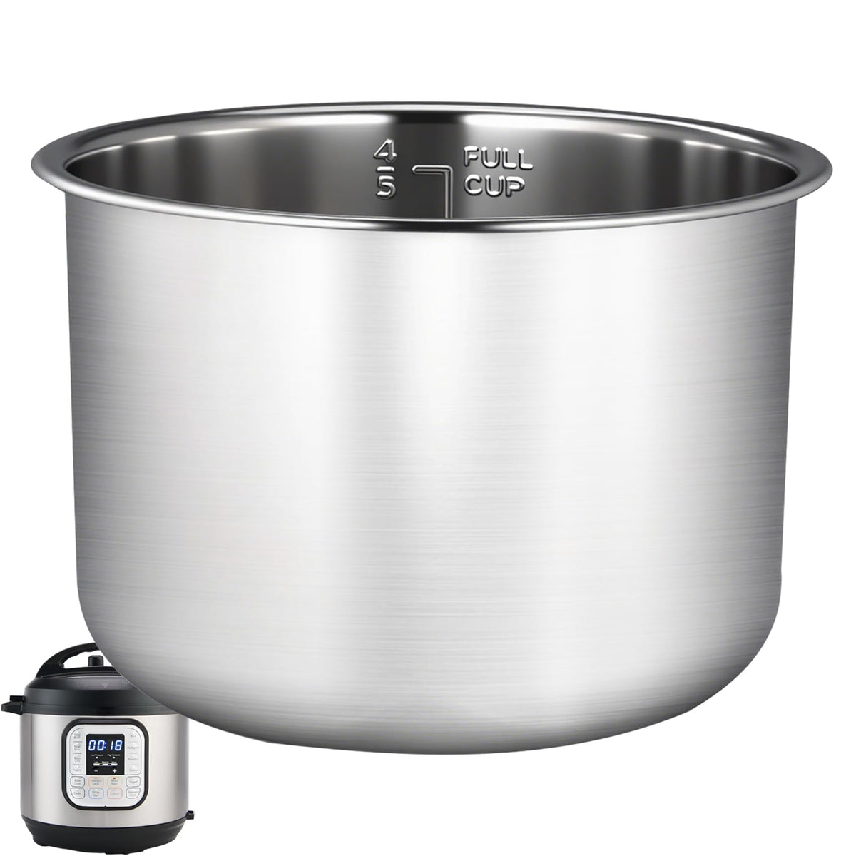 KMHGD 6qt inner pot compatible with select Instant Pot models for replacement