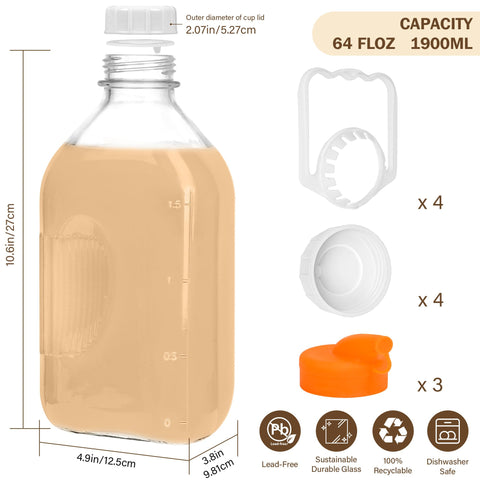 KMIGRUAN measurement marks for precise portioning of beverages