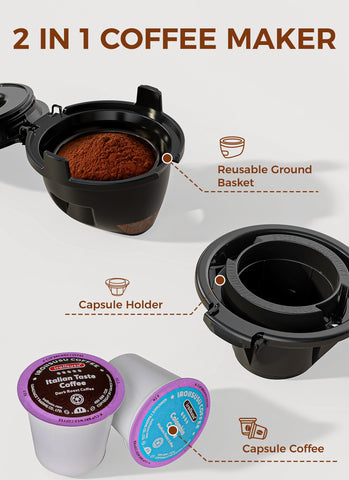 Kndko compact design on a desk, ideal for a small home office.