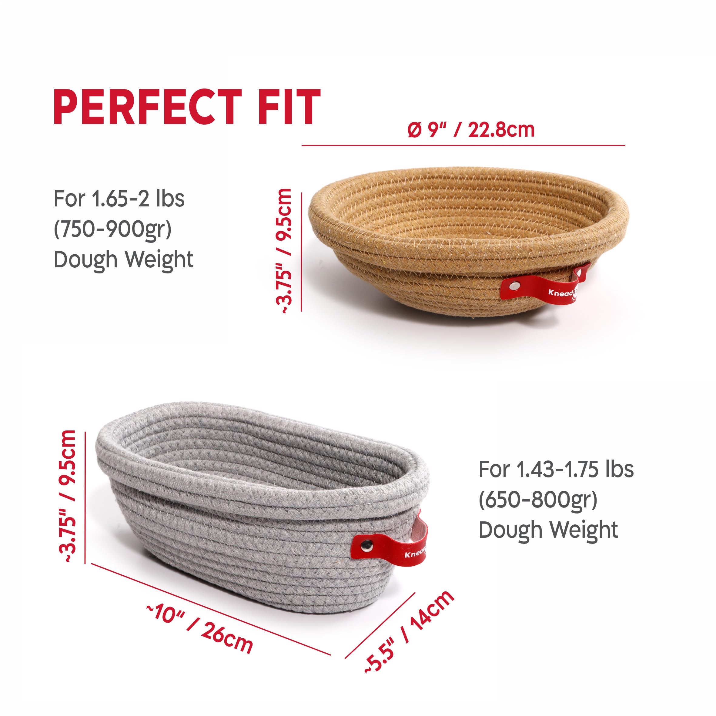 KneadAce elegant bread serving basket doubles as a stylish table centerpiece.