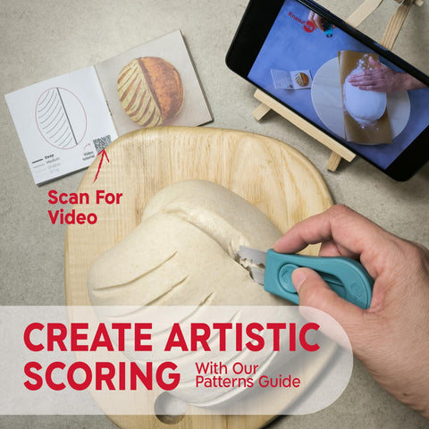 KNEADACE video tutorials guide bakers through scoring techniques