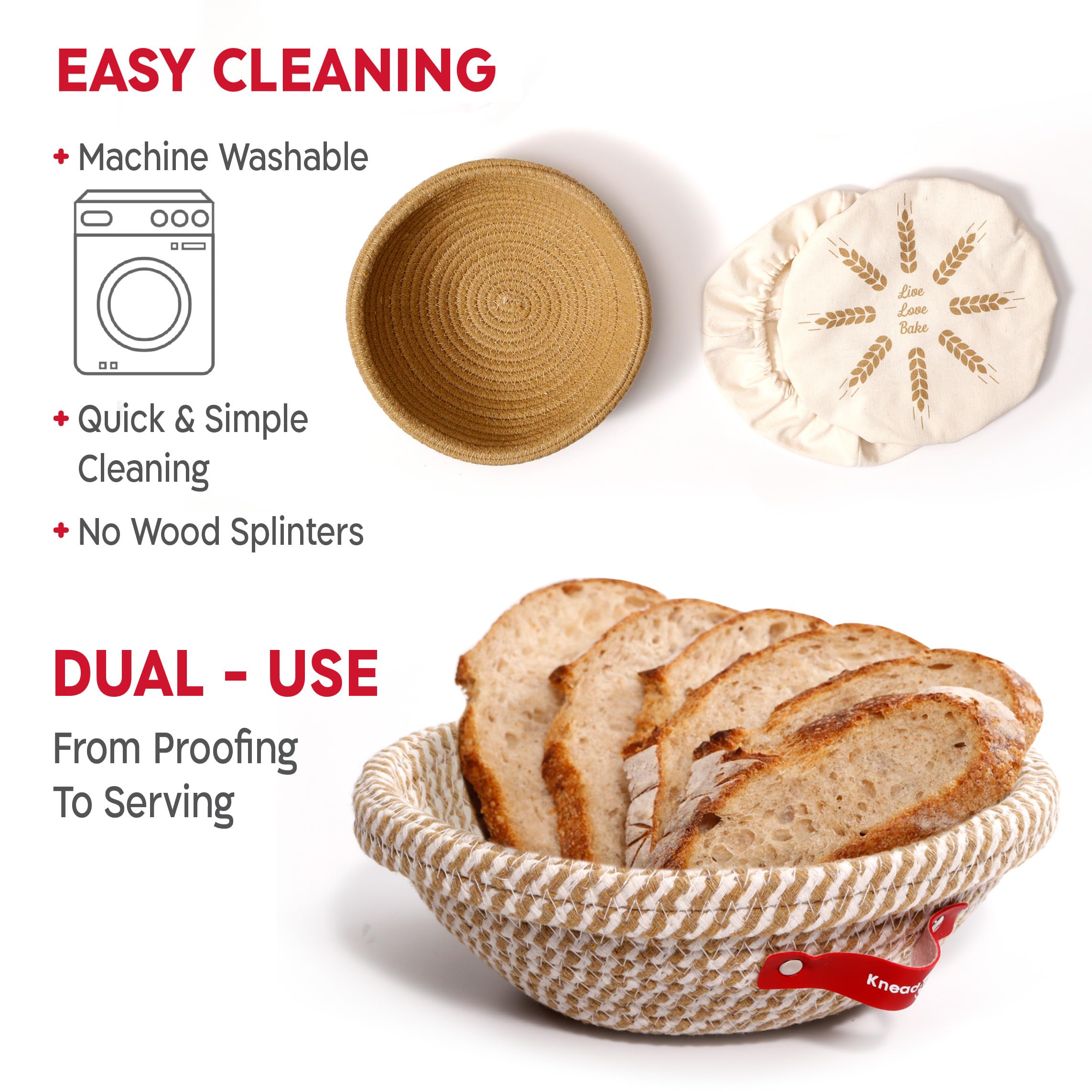 KneadAce magnetic bread lame shown for precise dough scoring.
