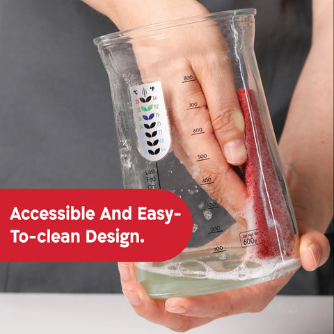 KNEADACE Pro in-use setup shows easy access and mess control.