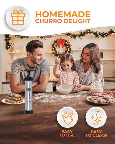 KneadEat Durable stainless finish shines in busy home kitchens.