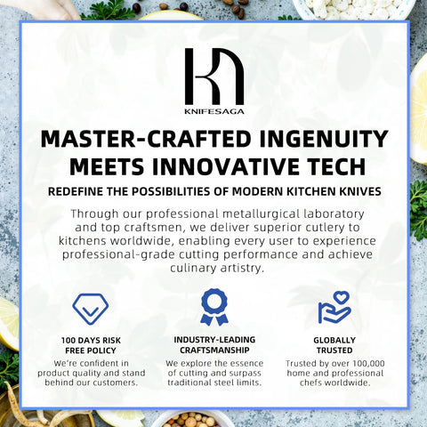 KnifeSaga Phantom Iris X5 sharpening steel keeps edges ready