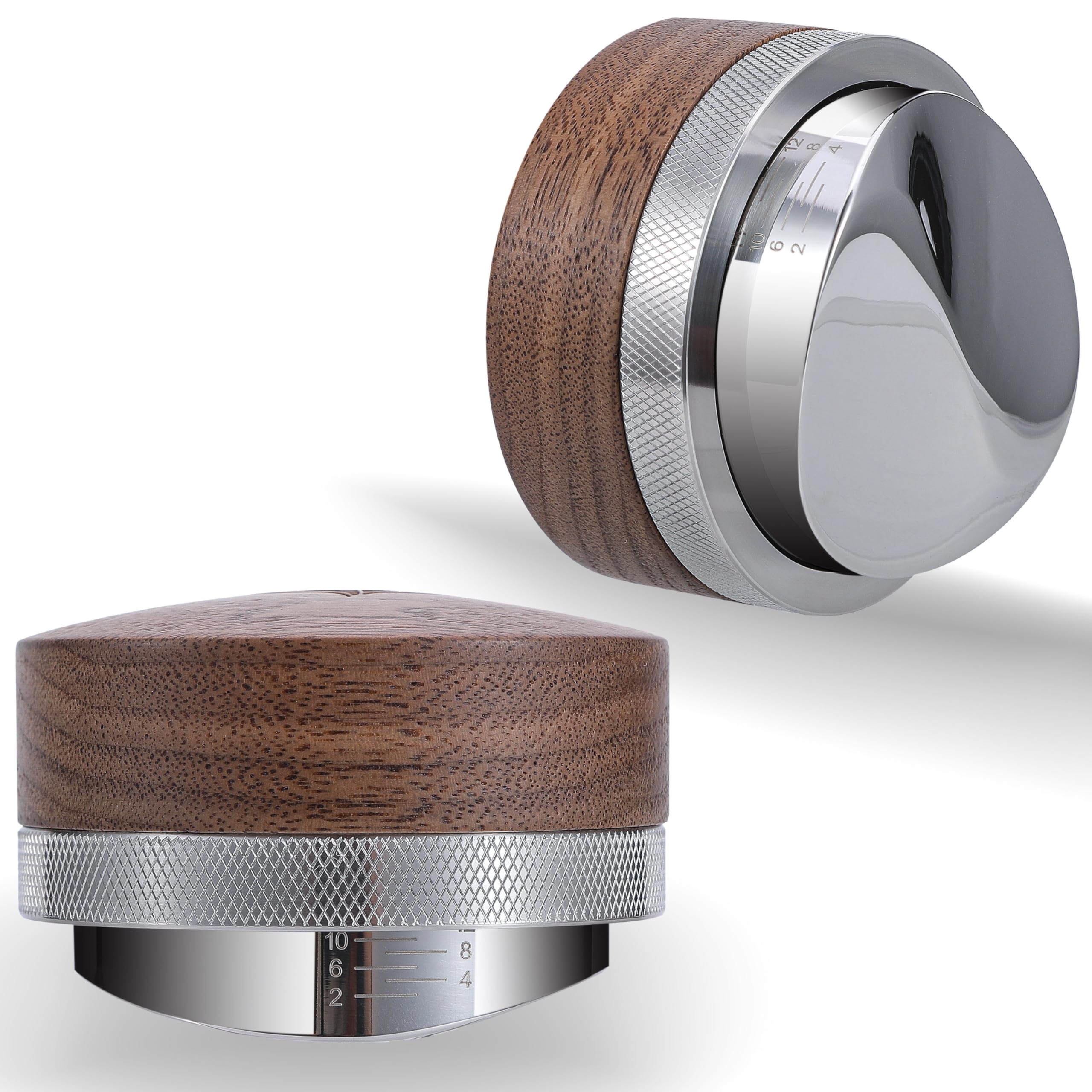 KNODOS toolkit-ready distributor complements your espresso setup.