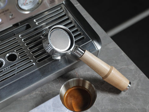 KNODOS precise extraction view helps refine grind and tamp.