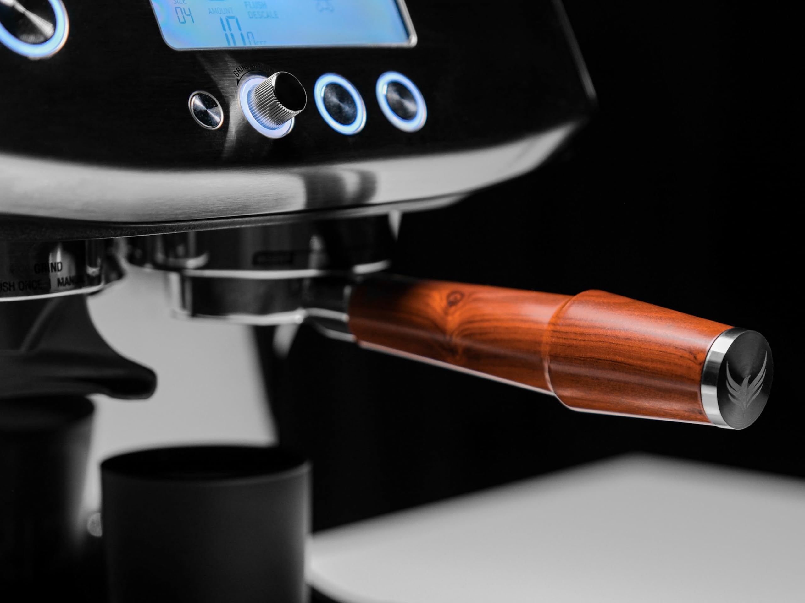KNODOS portafilter fits Breville 54mm machines and third-party 54mm baskets