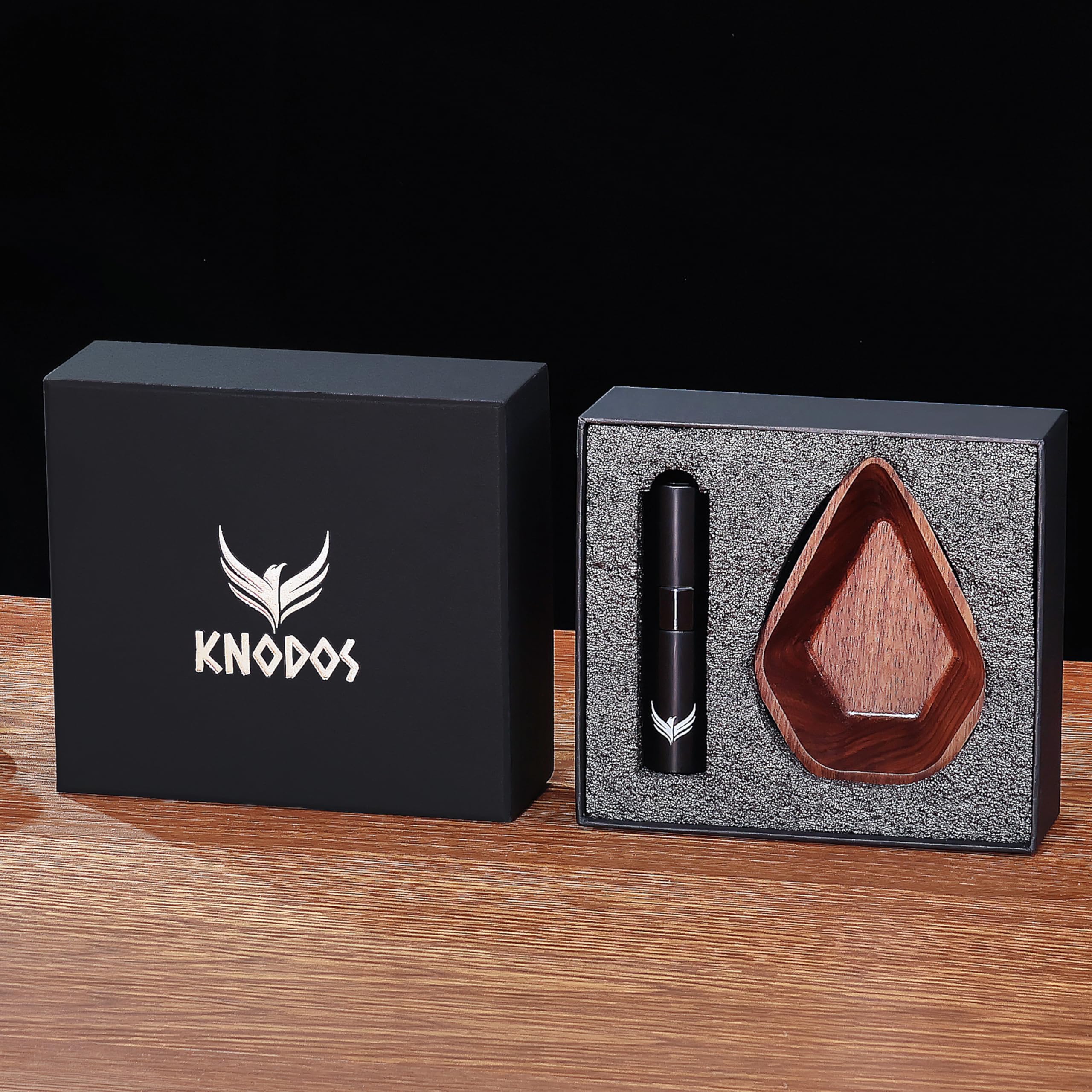 KNODOS precise dosing vessel enabling accurate coffee bean weighing