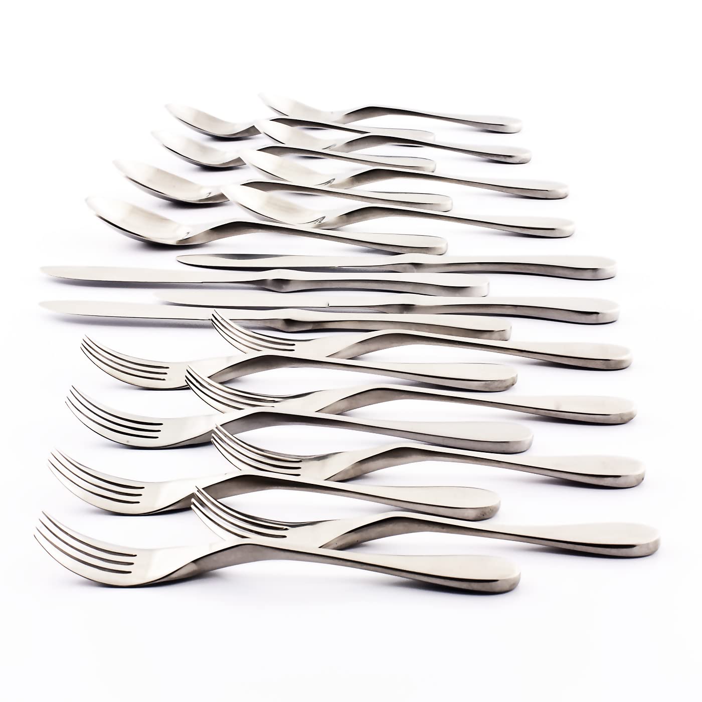 KNORK Original Collection dinner forks with sharp tines for effortless cutting at any meal.