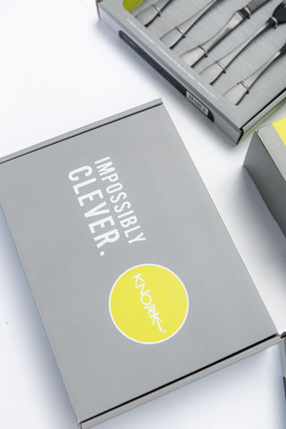 KNORK Original Collection gift-ready silverware set makes a premium housewarming present.