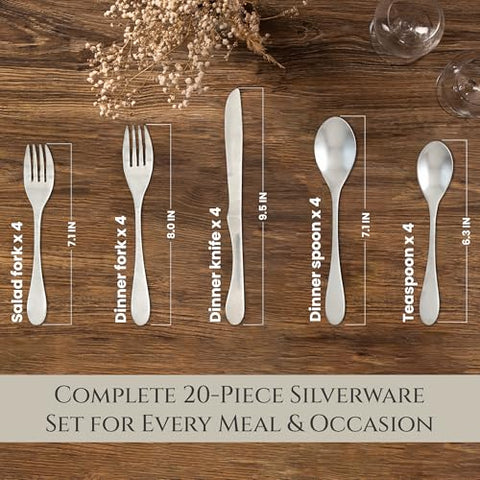 KNORK Original Collection knives deliver clean cuts with ergonomic balance.