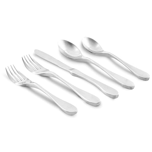 KNORK Original Collection salad forks provide precise spearing for fresh greens.