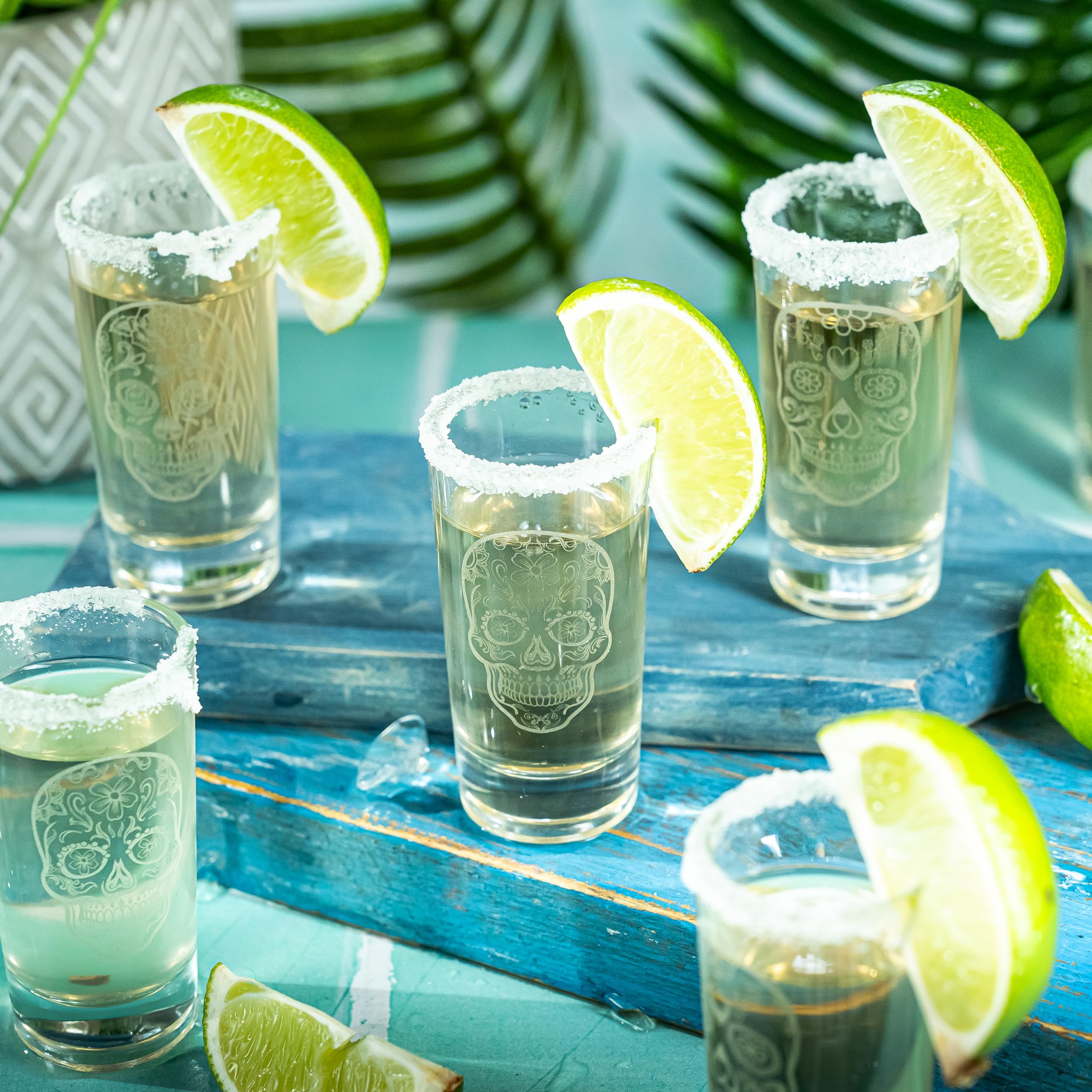 Kobi & Knight pirate-themed tequila party setup