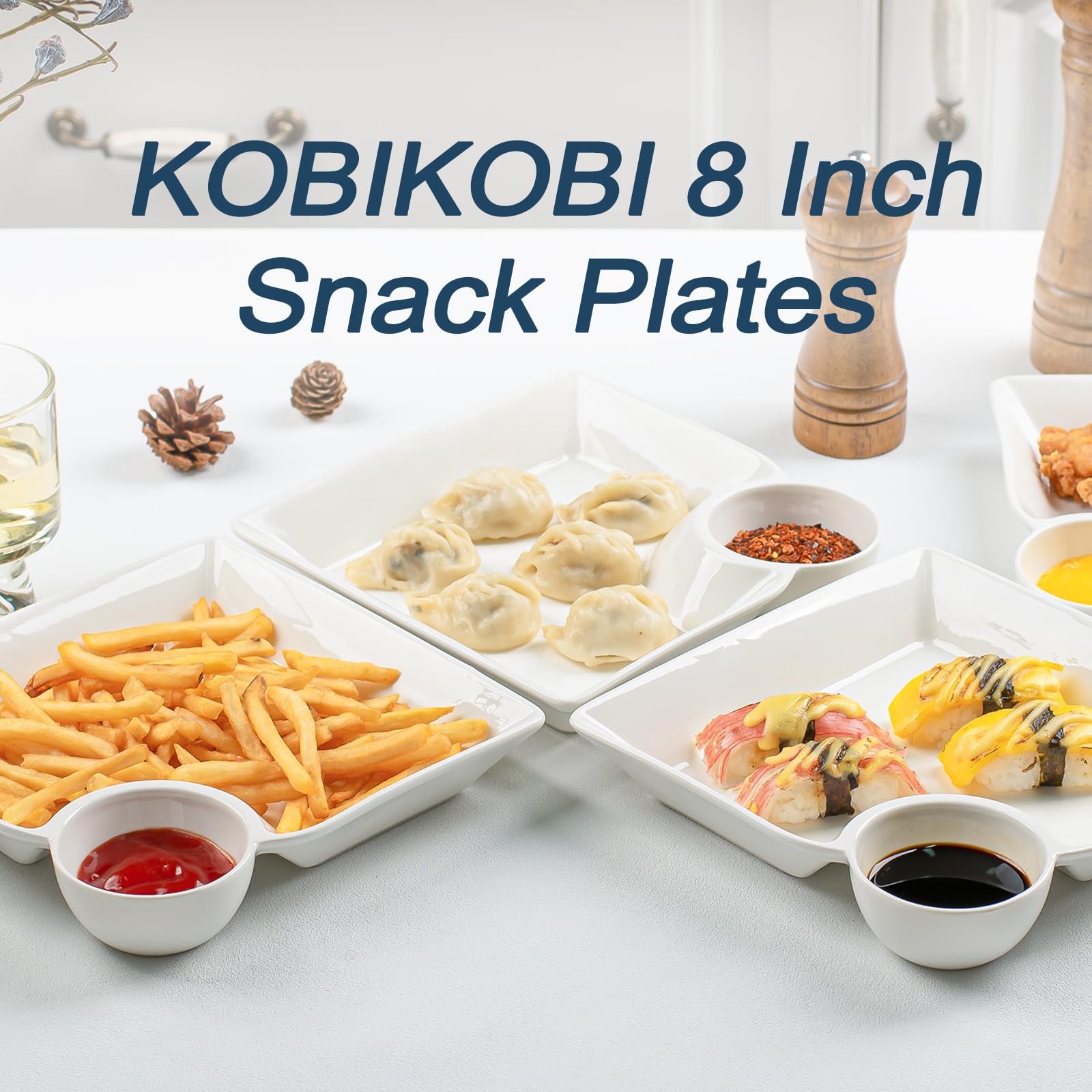 Kobikobi dishware is easy to rinse and maintain after meals