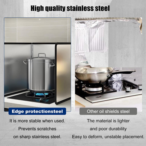KOBSAINF hand-washable surface for easy cleaning after cooking