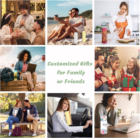 Kocdam sublimation accessory kit with shrink wrap and brushes for easy customization