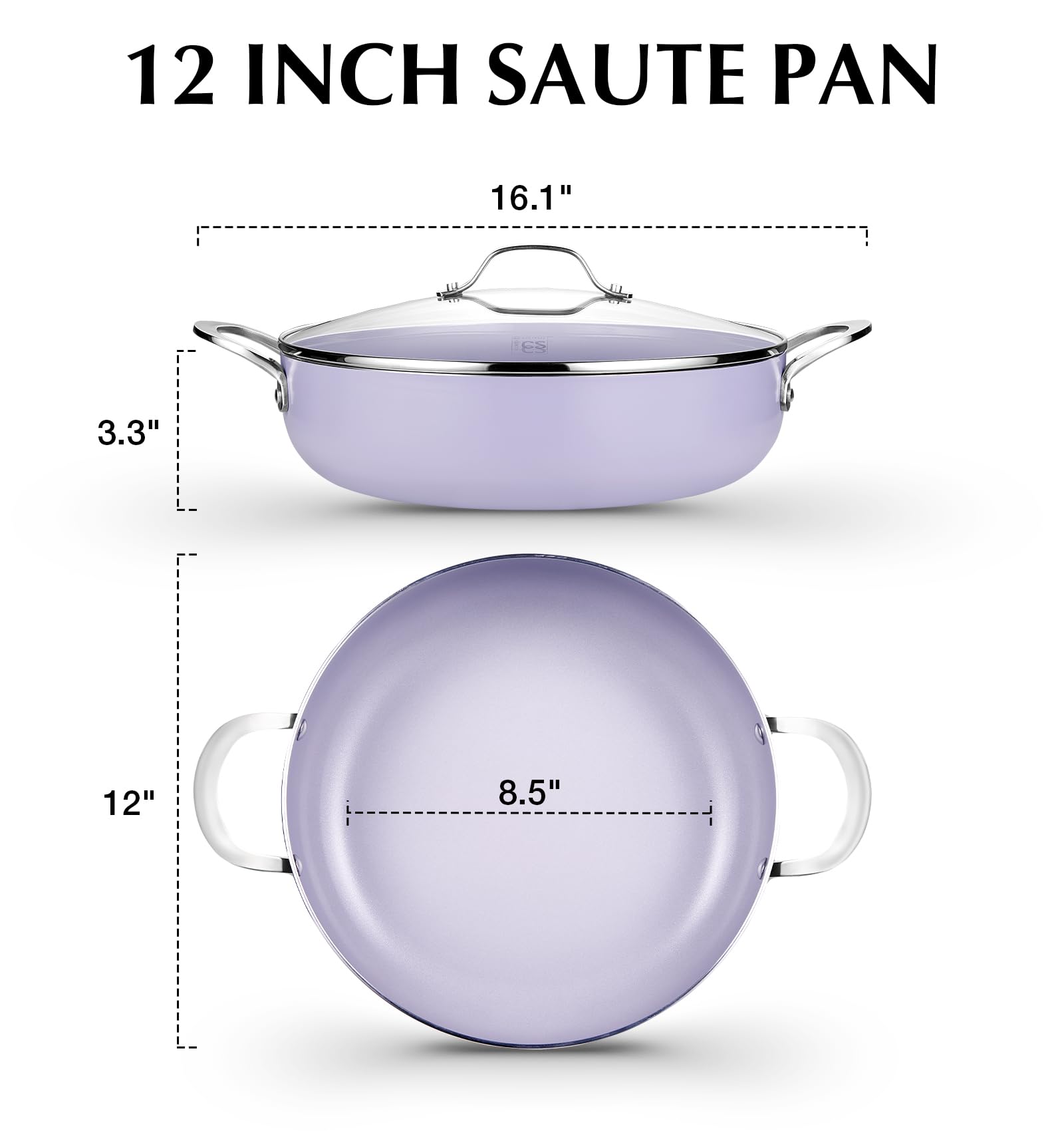 KOCH SYSTEME CS 12-inch deep pan ready for family cooking