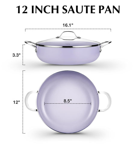 KOCH SYSTEME CS 12-inch deep pan ready for family cooking