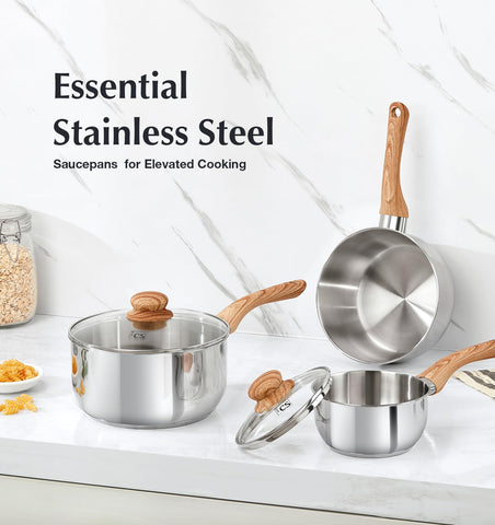 KOCH SYSTEME CS 6-piece set neatly displayed in a kitchen